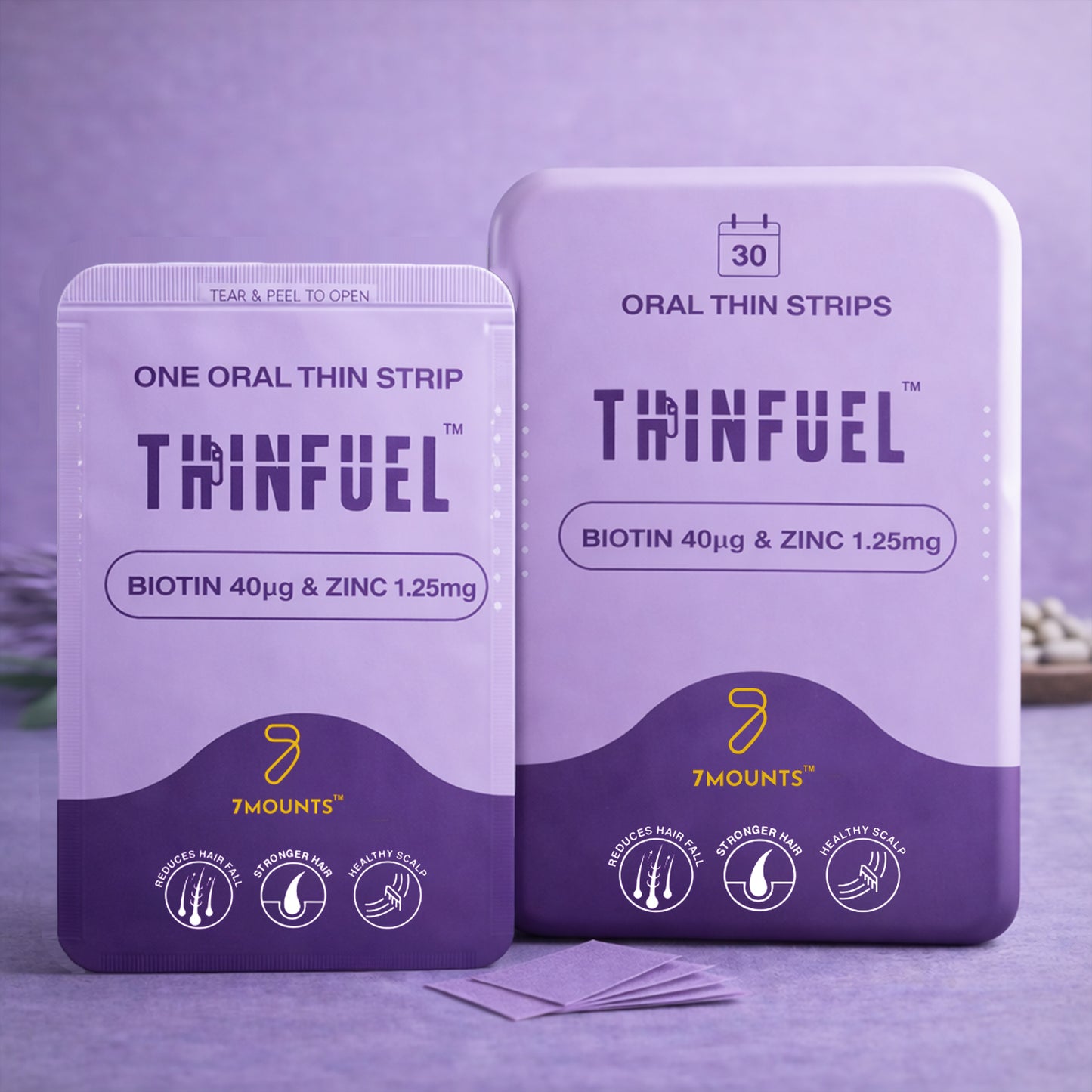 Biotin + Zinc Oral Strips
