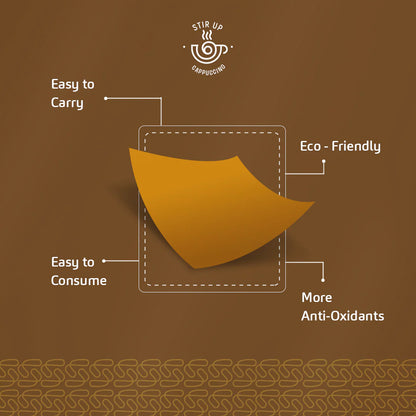 Green Coffee Strips – Cappuccino Flavor