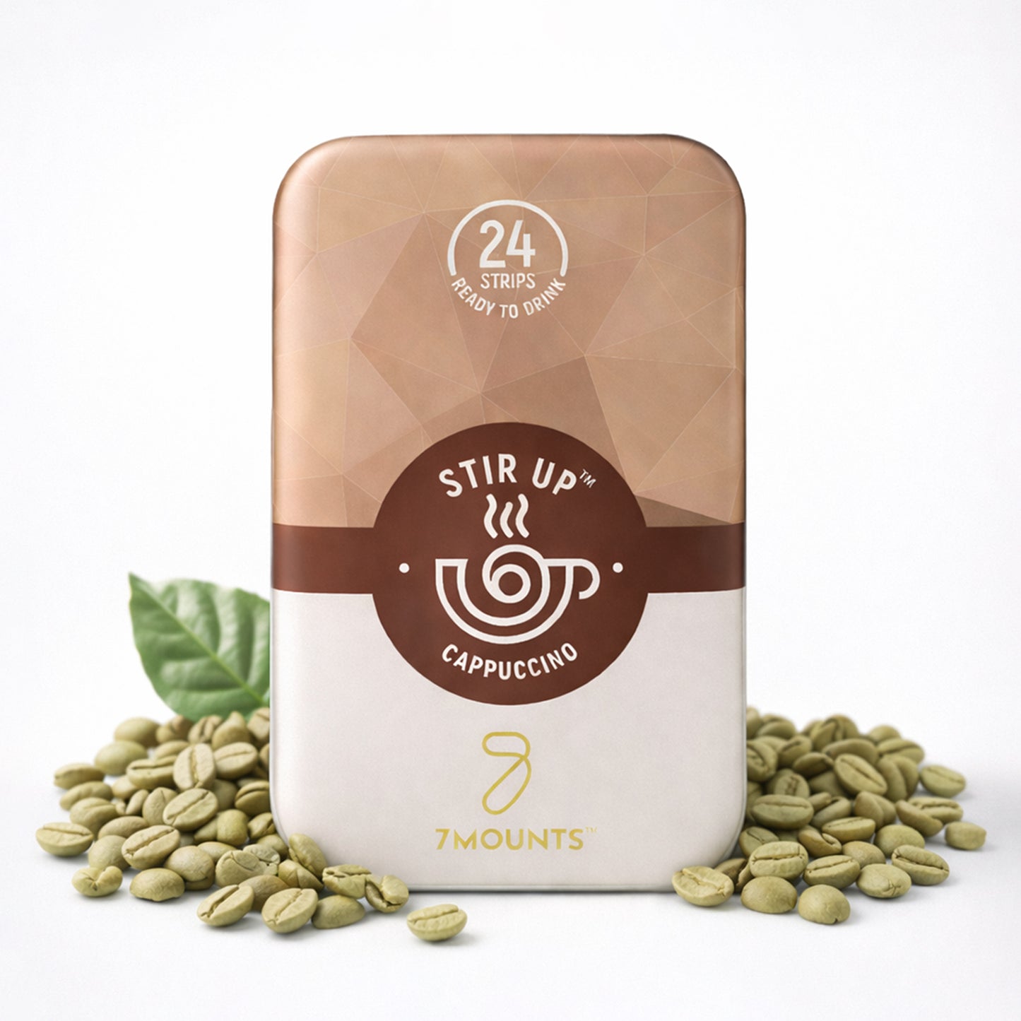 Green Coffee Strips – Cappuccino Flavor