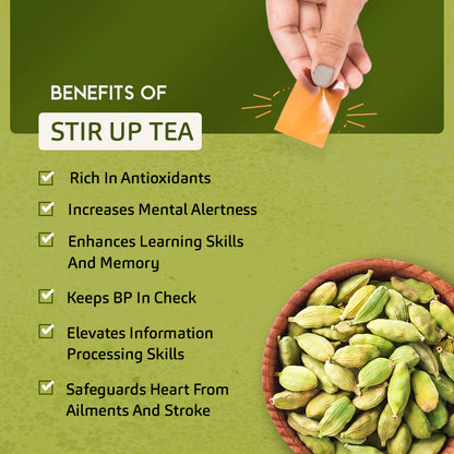 Black Tea Strips – Cardamom Flavor