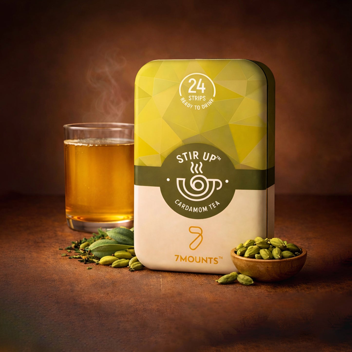 Black Tea Strips – Cardamom Flavor