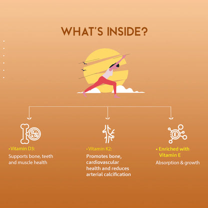 Vitamin D3 & K2 Oral Strips
