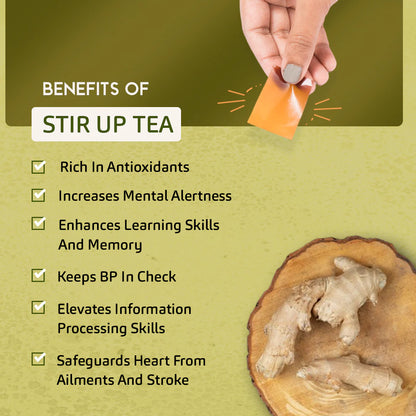 Black Tea Strips – Ginger Flavor