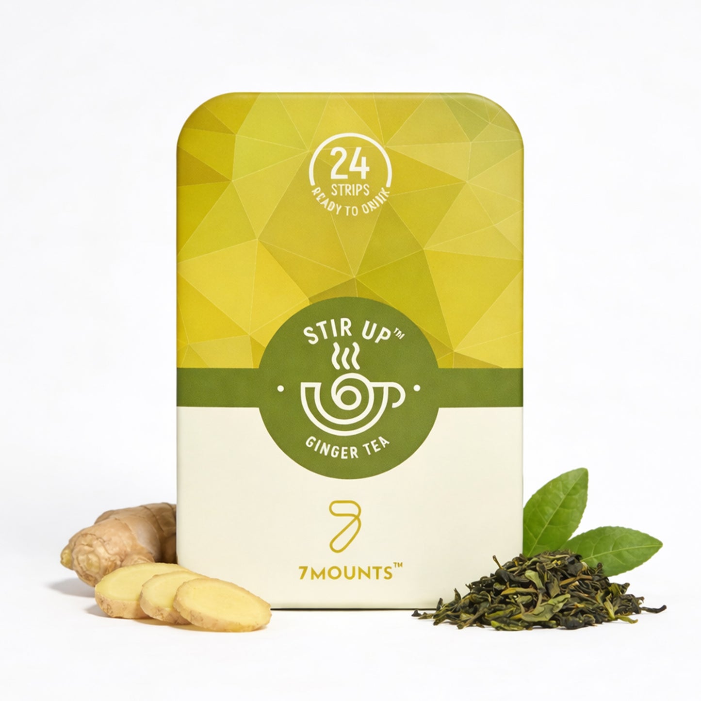 Black Tea Strips – Ginger Flavor