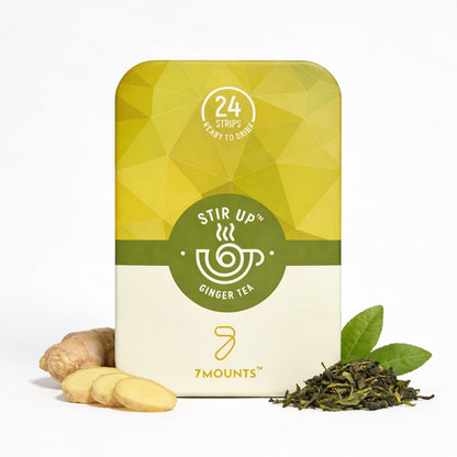 Black Tea Strips – Ginger Flavor