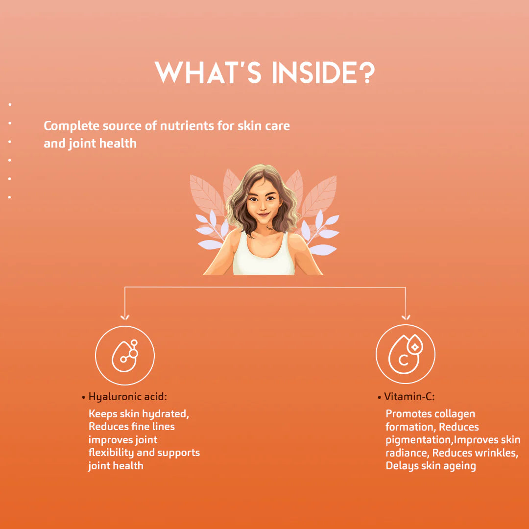 Hyaluronic Acid and Vitamin C Oral Strips