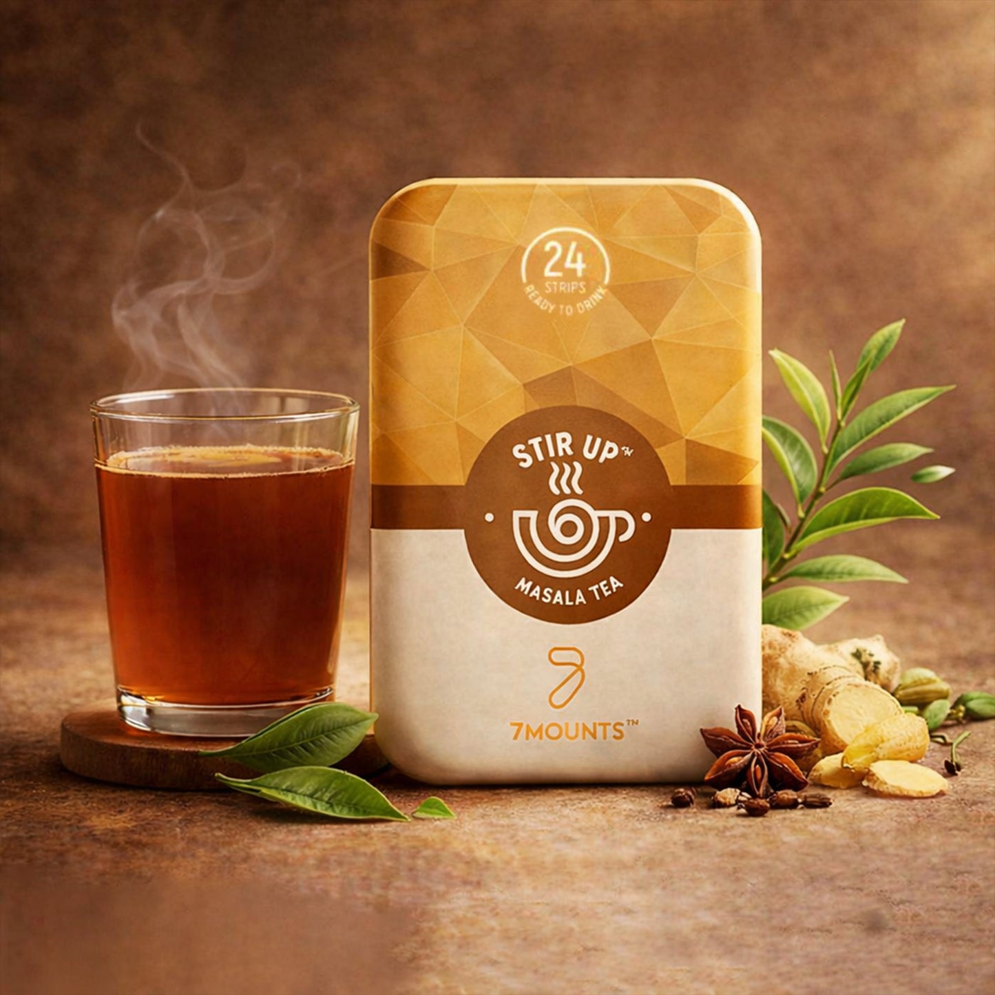 Black Tea Strips – Masala Flavor