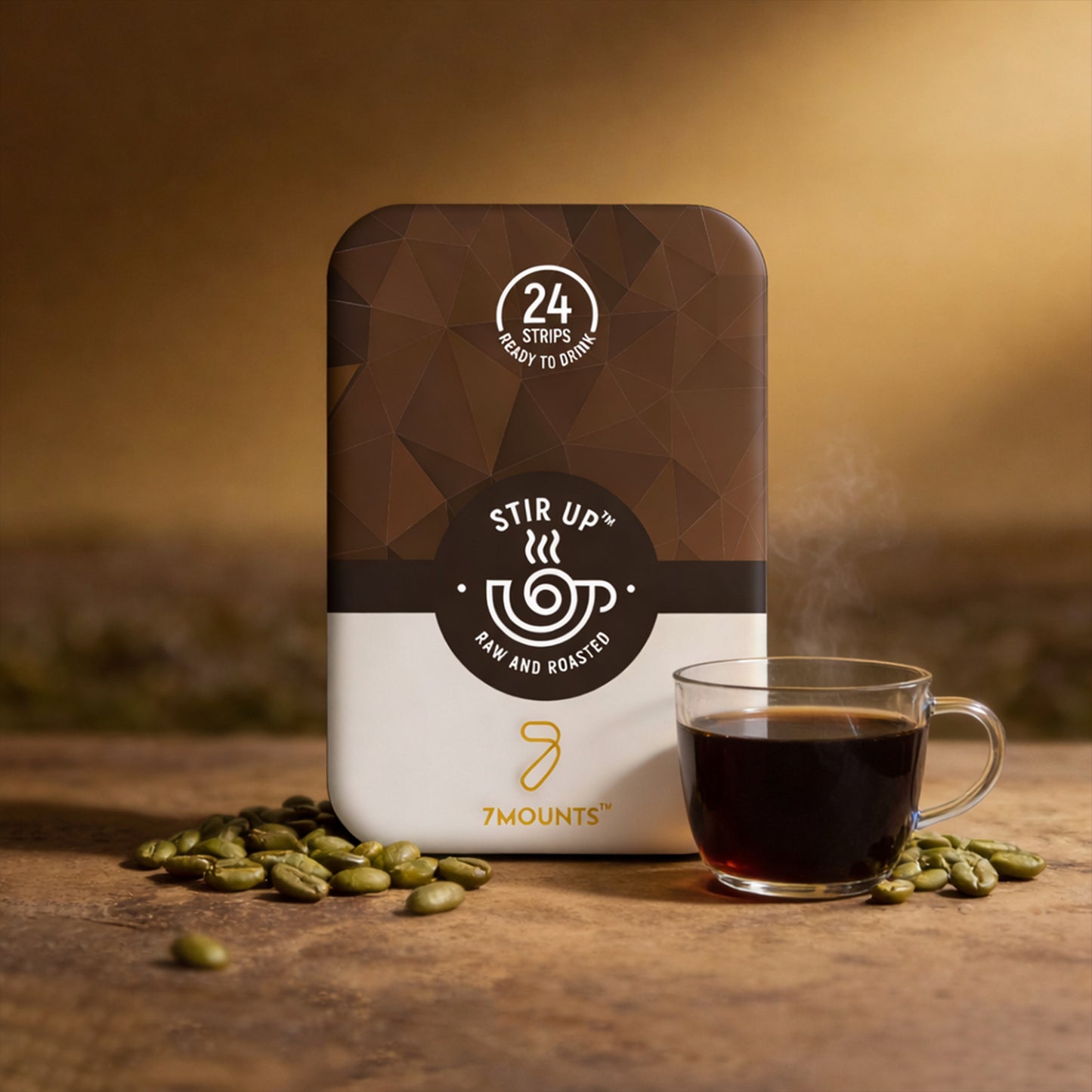 Green Coffee Strips – Raw & Roasted Flavor