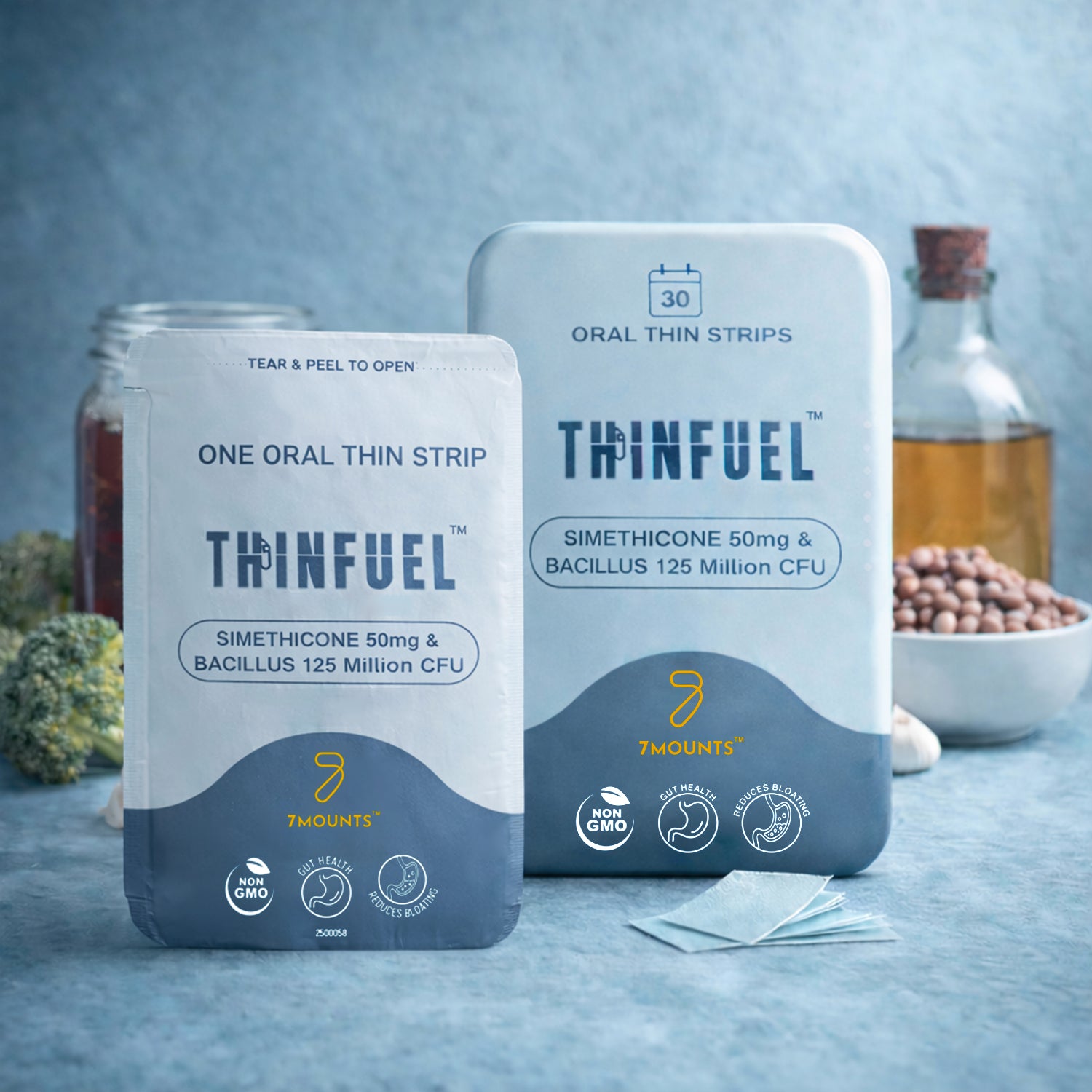 Simethicone Bacillus Oral Strips