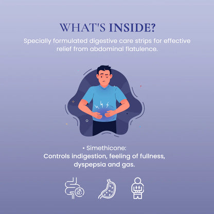 Simethicone Oral Strips